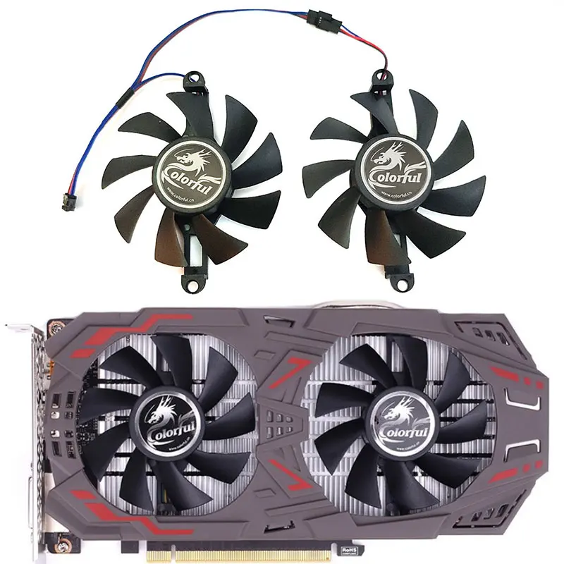 NEW 75MM 4PIN P106-100 GTX 1050 TI GPU Fan,For Colorful GeForce GTX 1060 1050TI 1050 960 950 Graphics card cooling fan 
NEW 75MM 4PIN P106-100 GTX 1050 TI GPU Fan,For Colorful GeForce GTX 1060 1050TI 1050 960 950 Graphics card cooling fan