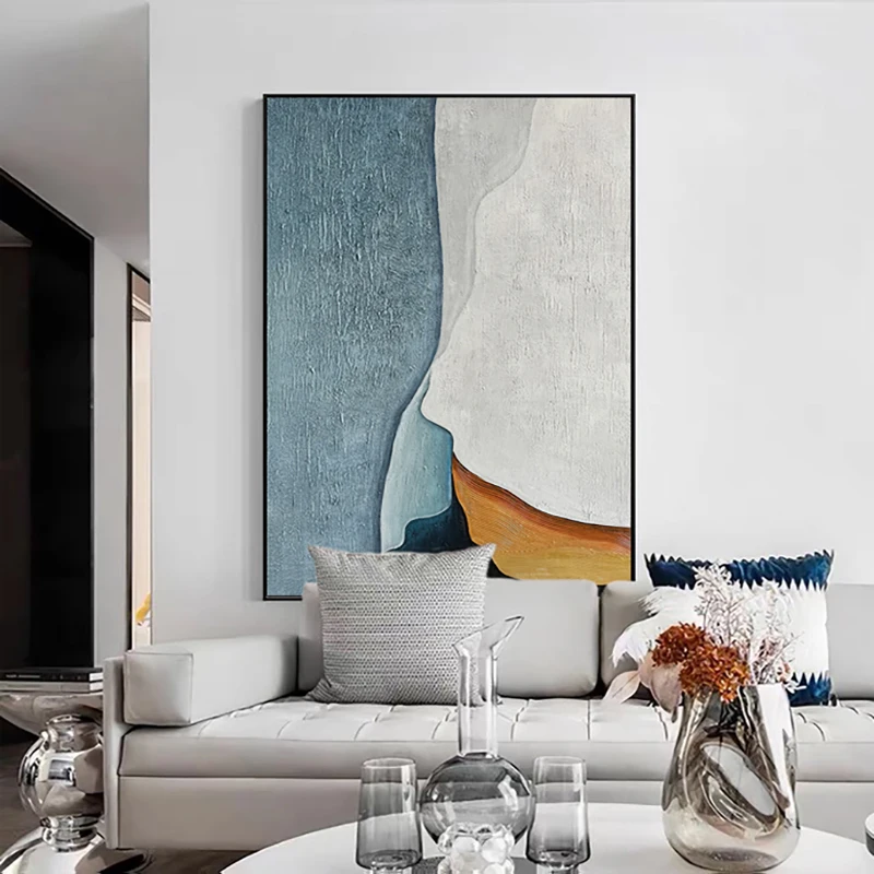 Hand Drawn Abstract Textured Oil Painting Modern Wall Art On Canvas Restaurant Living Room Background Mural Home Decor Frameless
Hand Drawn Abstract Textured Oil Painting Modern Wall Art On Canvas Restaurant Living Room Background Mural Home Decor Frameless