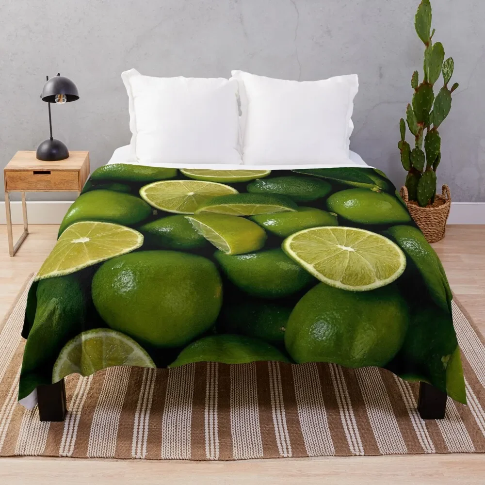 

Зеленое одеяло из лайма, пляжные большие декоративные кровати, одеяла