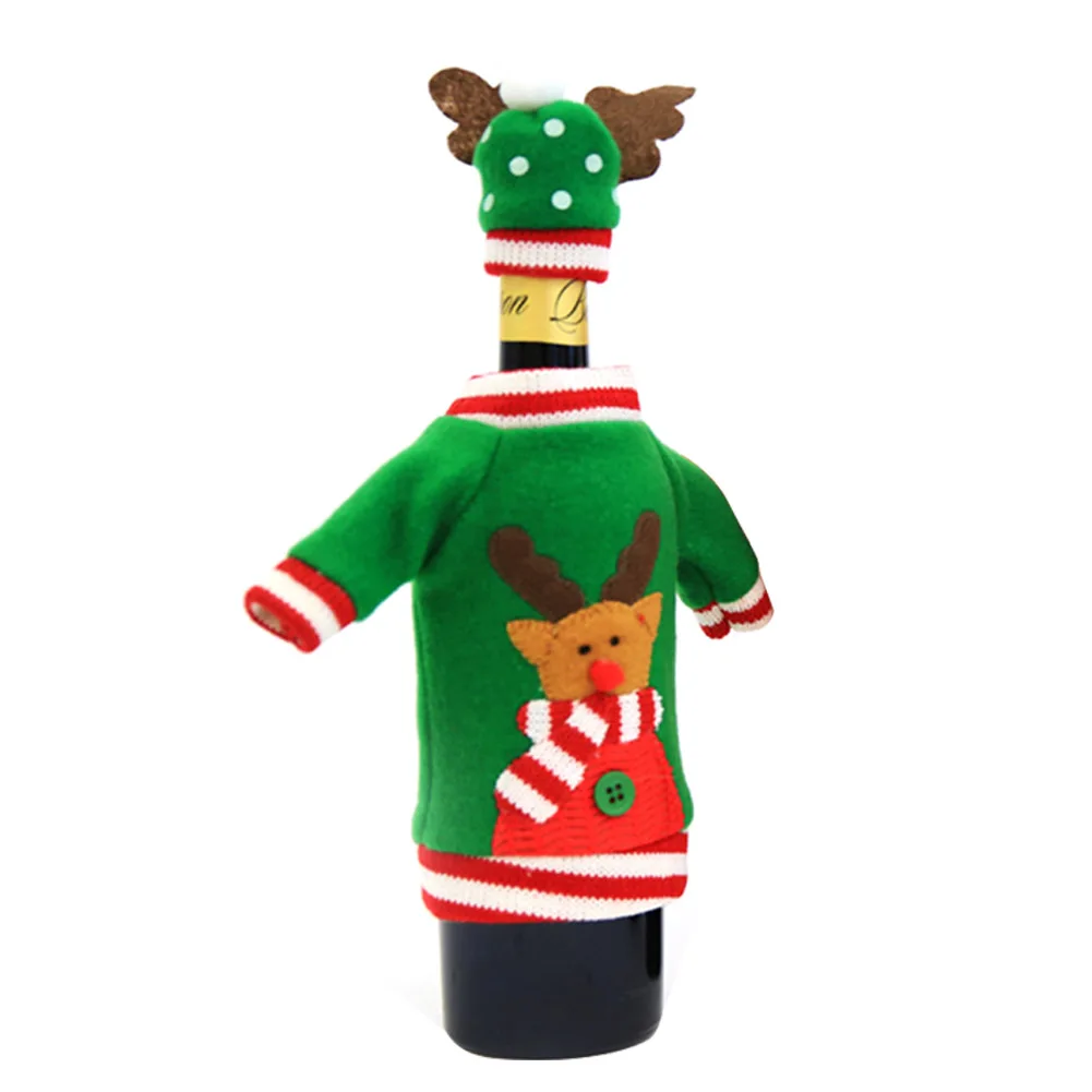 Christmas Decoration for Home Christmas Wine Bottle Bags Cover Gift Holders Xmas Home Table New Year Decors
Christmas Decoration for Home Christmas Wine Bottle Bags Cover Gift Holders Xmas Home Table New Year Decors