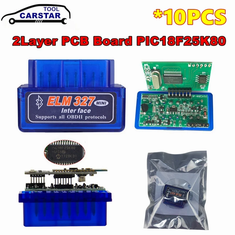 10 шт./партия, Автомобильный сканер OBDII OBD2 V1.5 ELM327 Bluetooth Супер Мини 1,5 чип PIC18F25K80 ELM 327 для Android Windows считыватель кодов
10 шт./партия, Автомобильный сканер OBDII OBD2 V1.5 ELM327 Bluetooth Супер Мини 1,5 чип PIC18F25K80 ELM 327 для Android Windows считыватель кодов
