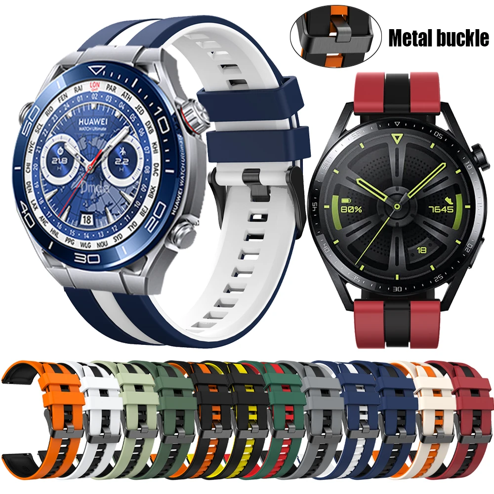22mm Silicone Replacement For Huawei WATCH 4 3 Pro GT4 3 Pro 46mm Sports Strap For Huawei GT3 Buds Ultimate Band Wrist Bracelet
22mm Silicone Replacement For Huawei WATCH 4 3 Pro GT4 3 Pro 46mm Sports Strap For Huawei GT3 Buds Ultimate Band Wrist Bracelet