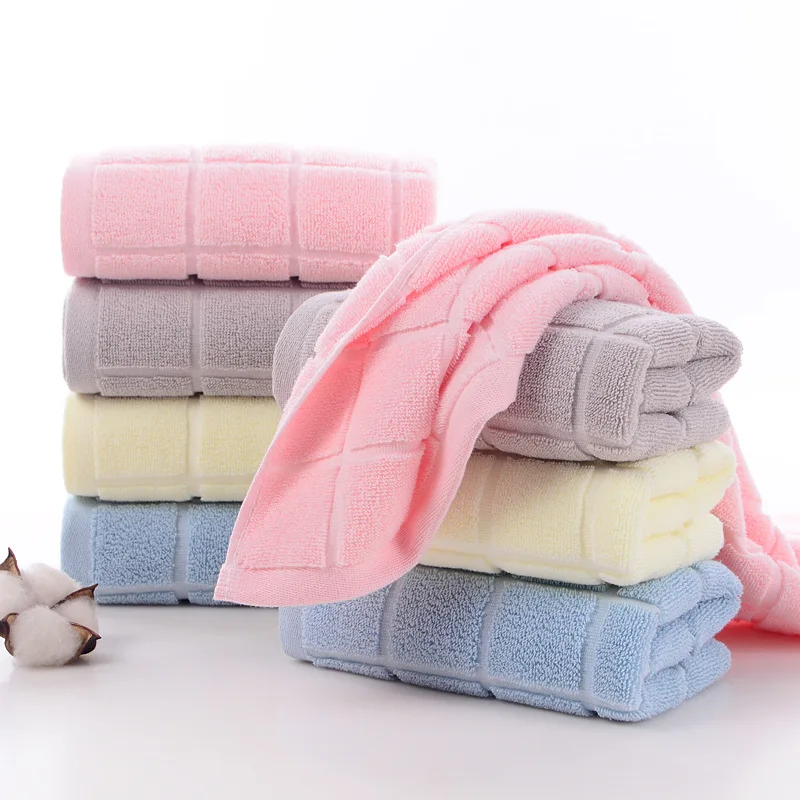 34*74cm Pure Cotton Face Towel Thick Super Absorbent Hand Towel Washcloth Comfortable Soft Bathroom Supplies Towels 1/2/5/10Pcs
34*74cm Pure Cotton Face Towel Thick Super Absorbent Hand Towel Washcloth Comfortable Soft Bathroom Supplies Towels 1/2/5/10Pcs