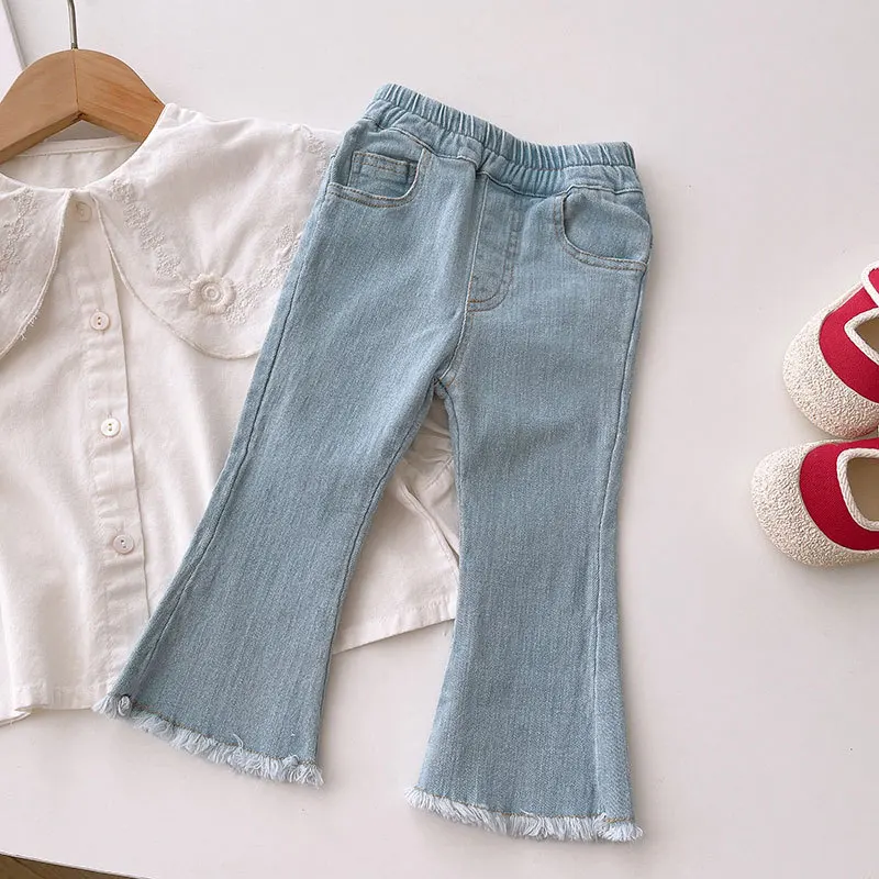 Girls Jeans Solid Color Kids Jeans Girls Spring Autumn Children Jeans Casual Style Kids Clothes
Girls Jeans Solid Color Kids Jeans Girls Spring Autumn Children Jeans Casual Style Kids Clothes