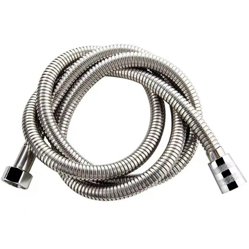 1.5m Shower Pipe Shower Hose Chrome Stainless Steel Shower Pipe Anti-Kink Leakproof Flexible Shower Cable Bathroom Accessories
1.5m Shower Pipe Shower Hose Chrome Stainless Steel Shower Pipe Anti-Kink Leakproof Flexible Shower Cable Bathroom Accessories