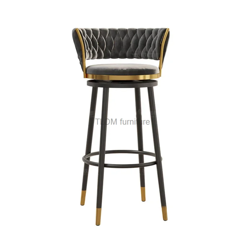 Nordic Luxury Bar Chairs Luxury Rotating Home Kitchen High Stool Designer Restaurant High Back Chair Modern Bar Furniture A B
Nordic Luxury Bar Chairs Luxury Rotating Home Kitchen High Stool Designer Restaurant High Back Chair Modern Bar Furniture A B