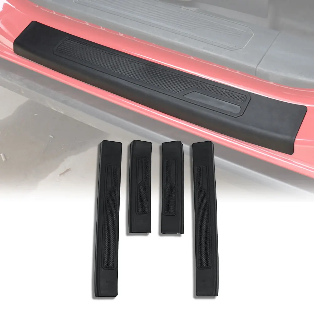 

Car Door Sill Protector For Ford Bronco 4 Door 2021-2022 Car Entry Guards Trims Threshold Strip External Accessories