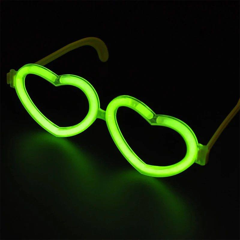 1PC 20cm DIY Luminous Heart Eye Glasses Fluorescent Wear Glow Stick Neon Party Gift Adult Kids Birthday Wedding Bar Carnival
1PC 20cm DIY Luminous Heart Eye Glasses Fluorescent Wear Glow Stick Neon Party Gift Adult Kids Birthday Wedding Bar Carnival