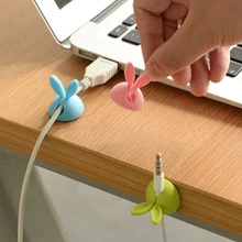 4Pcs Rabbit Ears Cable Winder Candy Color Wire Organizer Clip Desk Accessories Headphone Data Cables School Home Office Supplies
4Pcs Rabbit Ears Cable Winder Candy Color Wire Organizer Clip Desk Accessories Headphone Data Cables School Home Office Supplies