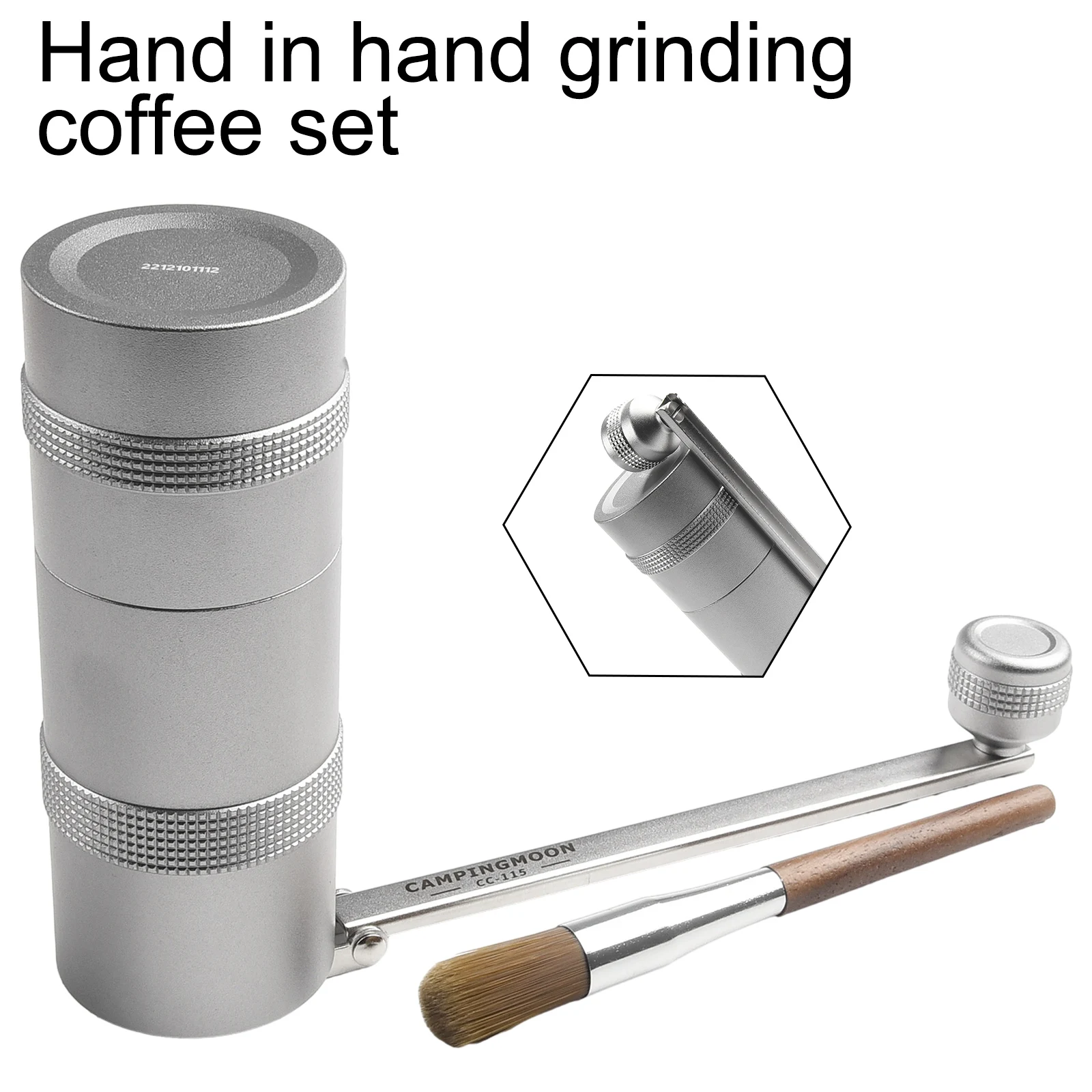 Grinding Core Coffee Bean Grinder CAMPINGMOON Manual Stainless Steel Grinding Core Coffee Bean Grinder 14-15g / 25-27g 1set
Grinding Core Coffee Bean Grinder CAMPINGMOON Manual Stainless Steel Grinding Core Coffee Bean Grinder 14-15g / 25-27g 1set
