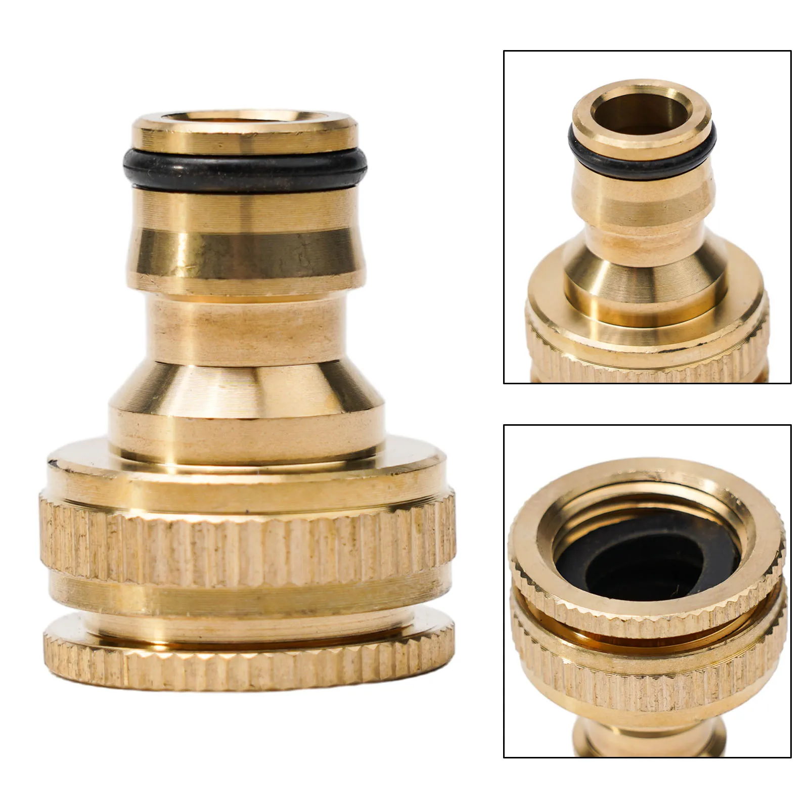 High Quality Brand New Connector Adaptor 3/4 1/2 Connection With Water Hose BRASS HOSE TAP Connector Faucet Thread
High Quality Brand New Connector Adaptor 3/4 1/2 Connection With Water Hose BRASS HOSE TAP Connector Faucet Thread