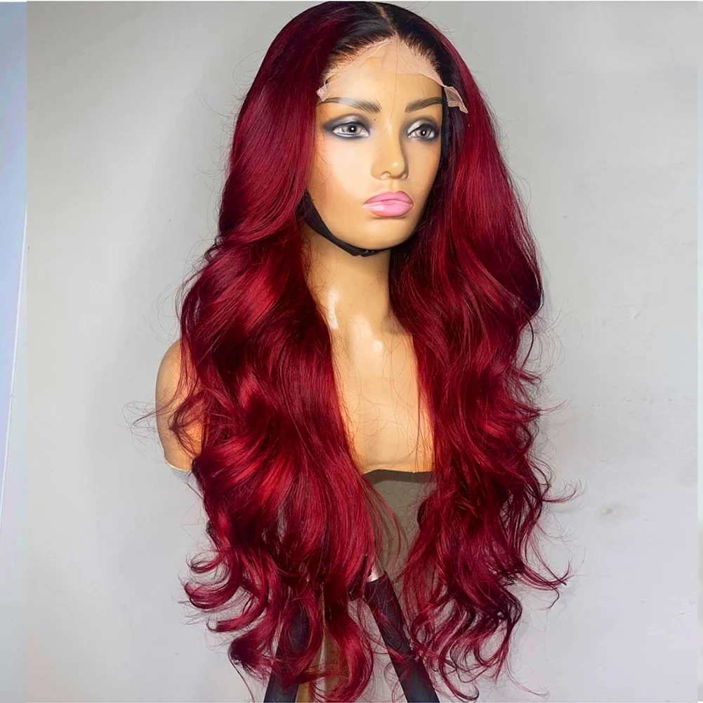 Lace Wig Long Body Wave Synthetic Lace Front Wig Ombre Red Wigs for Women Cosplay Hair Heat Resistant Fiber
Lace Wig Long Body Wave Synthetic Lace Front Wig Ombre Red Wigs for Women Cosplay Hair Heat Resistant Fiber