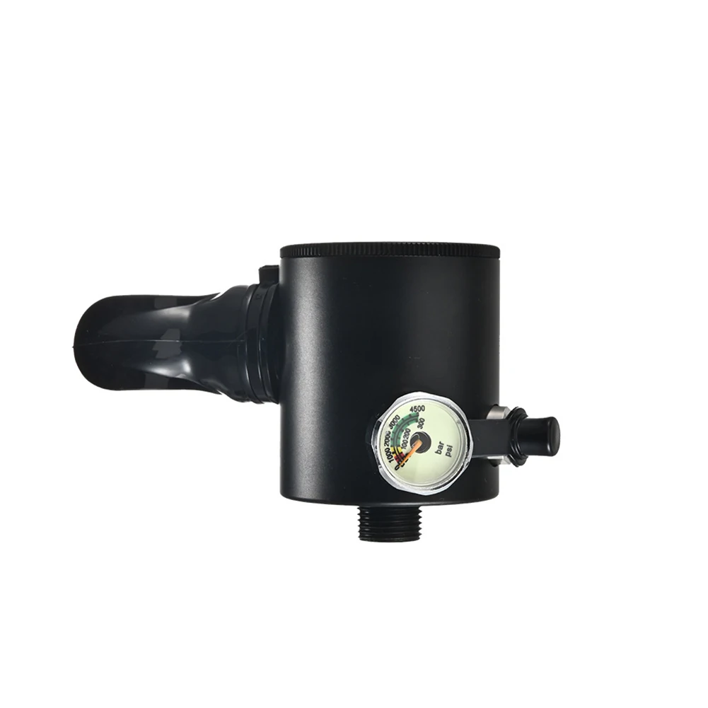 Practical Diving Breathing Valve Head Pressure Gauge - Diving Equipment - Oxygen Cylinder - Scuba Diving Black
Practical Diving Breathing Valve Head Pressure Gauge - Diving Equipment - Oxygen Cylinder - Scuba Diving Black