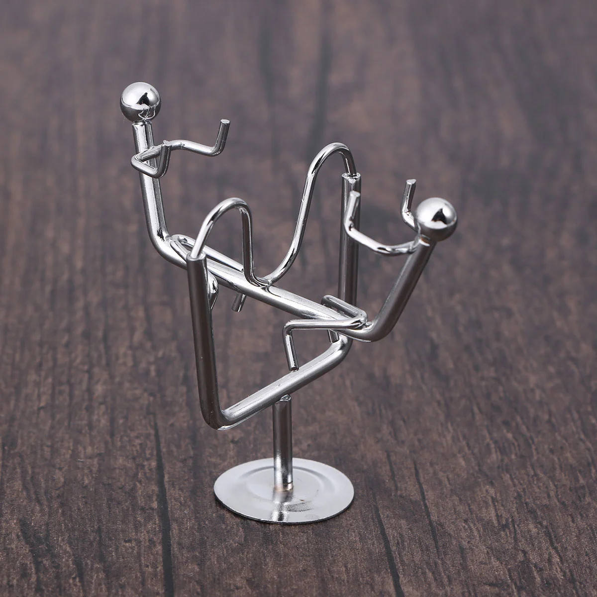Steel Desktop Little Figurine Plaything Science Motion Balancing Instrument for Home Office Bedroom Seesaw Pattern
Steel Desktop Little Figurine Plaything Science Motion Balancing Instrument for Home Office Bedroom Seesaw Pattern