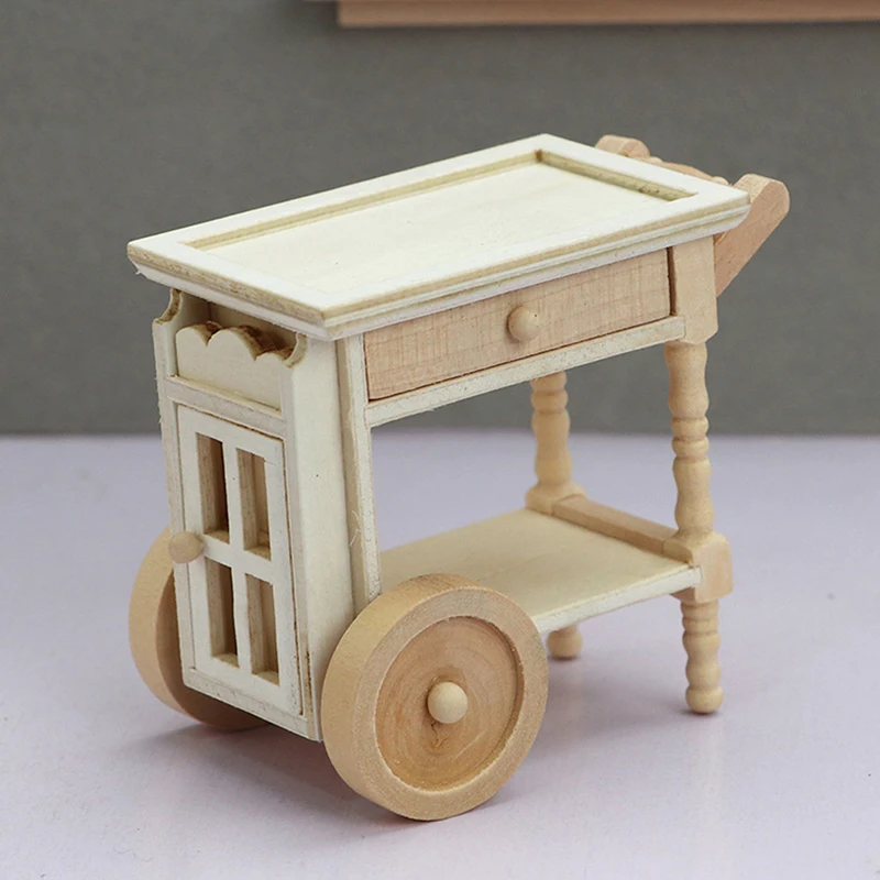 1:12 Dollhouse Miniature Restaurant Kitchen Trolley Dining Cart Two Layers Wooden Furniture Doll Decor Toy
1:12 Dollhouse Miniature Restaurant Kitchen Trolley Dining Cart Two Layers Wooden Furniture Doll Decor Toy