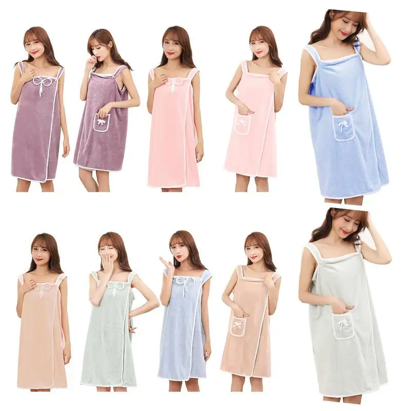Shower Wrap Towel For Women Wearable Bath Wrap Towels For Women Adult Shower Spa Wrap Pure Color Tube Top Fleece Bath Skirt
Shower Wrap Towel For Women Wearable Bath Wrap Towels For Women Adult Shower Spa Wrap Pure Color Tube Top Fleece Bath Skirt