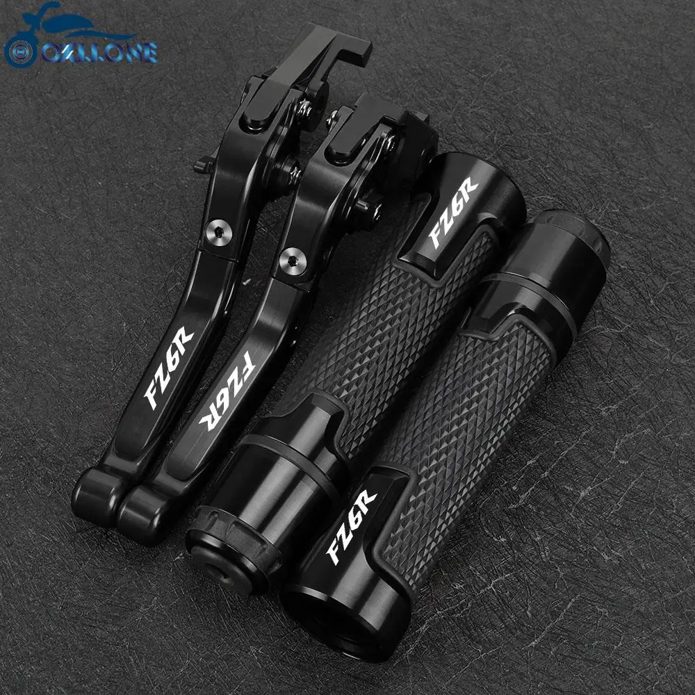 FOR YAMAHA FZ6R 2009-2017 2016 2015 2014 Motorcycle Accessories Adjustable Clutch Brake Lever Handlebar Grips Ends CNC Aluminum 
FOR YAMAHA FZ6R 2009-2017 2016 2015 2014 Motorcycle Accessories Adjustable Clutch Brake Lever Handlebar Grips Ends CNC Aluminum