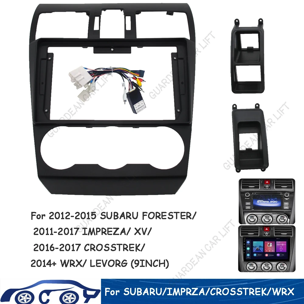 9 дюймовый автомобильный радиоприемник, установка GPS, пластиковая панель Fascia, рамка и кабель для Subaru Forester WRX XV 2012-2018, комплект для крепления приборной панели
9 дюймовый автомобильный радиоприемник, установка GPS, пластиковая панель Fascia, рамка и кабель для Subaru Forester WRX XV 2012-2018, комплект для крепления приборной панели
