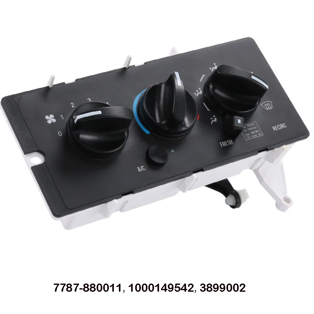 A/CTemperatureSwitch Switch Control Panel 12V 850-7450 For MACK CXN612 For MACK CXN613 For Truck Air Plastic None
A/CTemperatureSwitch Switch Control Panel 12V 850-7450 For MACK CXN612 For MACK CXN613 For Truck Air Plastic None