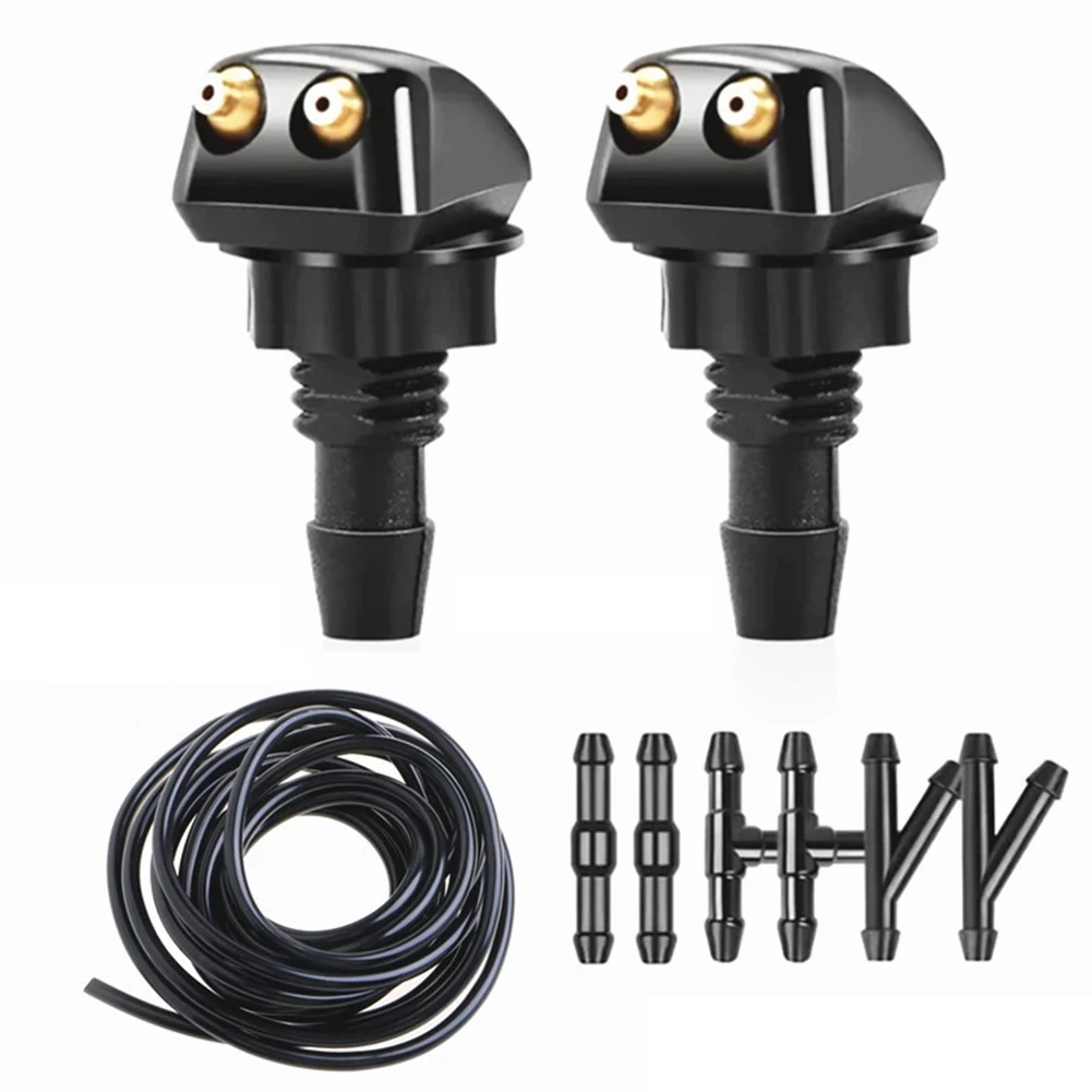 1PCS Vehicle Windshield Wiper Washer Spray Nozzle Hose Set For Toyota For Tundra For COROLLA For Sienna Black Accessories
1PCS Vehicle Windshield Wiper Washer Spray Nozzle Hose Set For Toyota For Tundra For COROLLA For Sienna Black Accessories