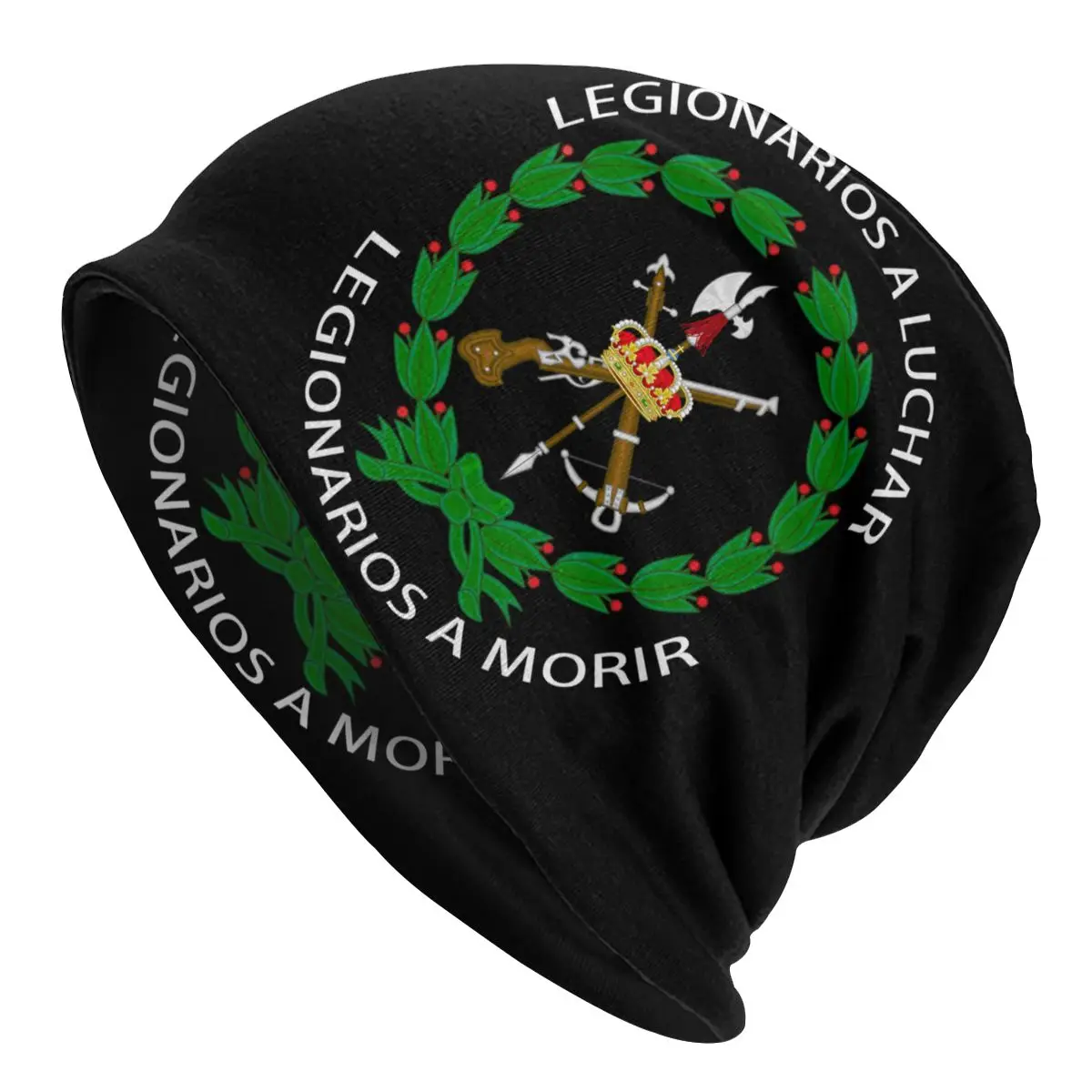 Spanish Legion Slouchy Beanie Men Women Streetwear Winter Warm Skullies Beanies Hat Adult Spain Coat Of Arms Knit Bonnet Cap
Spanish Legion Slouchy Beanie Men Women Streetwear Winter Warm Skullies Beanies Hat Adult Spain Coat Of Arms Knit Bonnet Cap