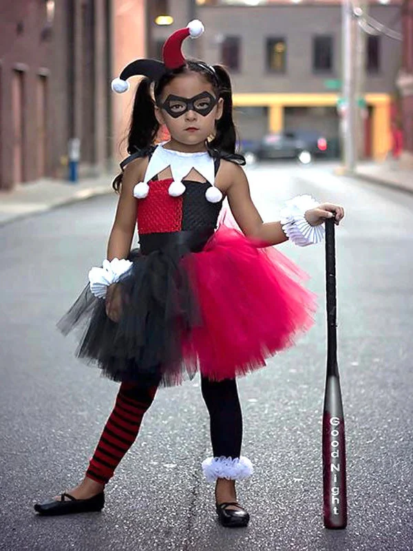 Halloween Girls' Dress New Ugly Puppet Princess Dress Tutu Dress Halloween Children's Clown Cosplay Costume
Halloween Girls' Dress New Ugly Puppet Princess Dress Tutu Dress Halloween Children's Clown Cosplay Costume