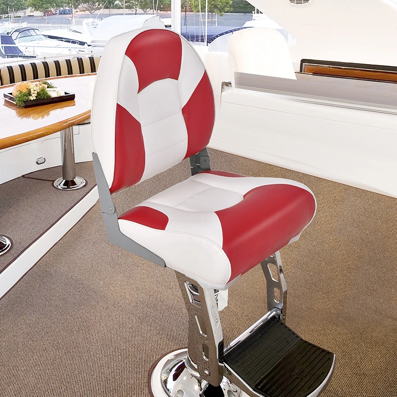 Low Back Boat Seat Folding Fishing chair with Thickened High-density Sponge Padding Yacht Seat Leisure Fishing Chair
Low Back Boat Seat Folding Fishing chair with Thickened High-density Sponge Padding Yacht Seat Leisure Fishing Chair