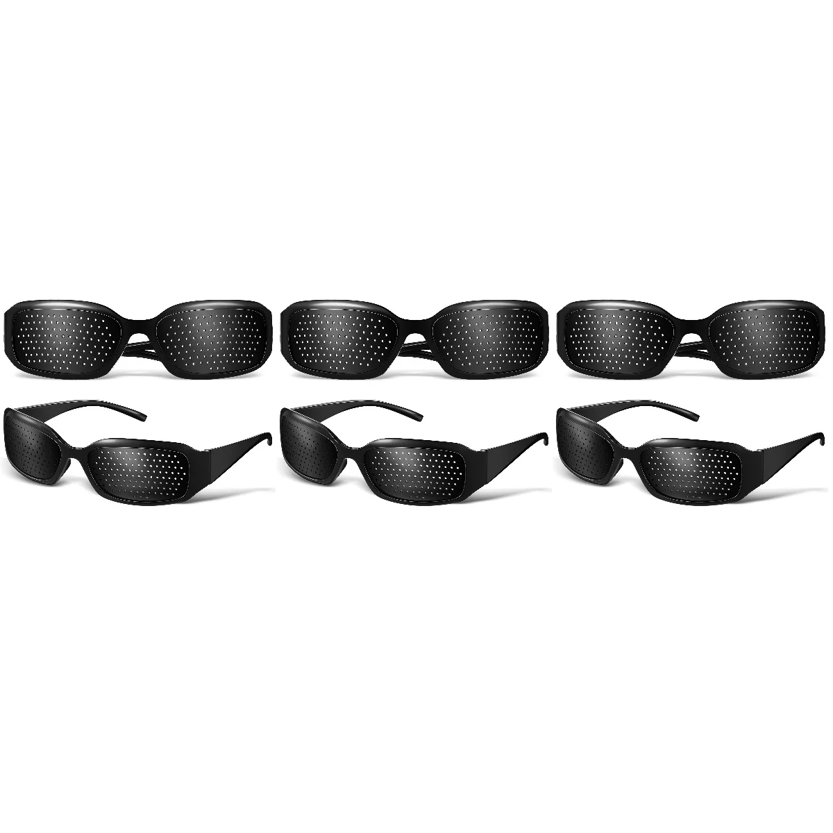 6 Pcs Vision Correction Pinhole Glasses Eyes Care Tool Eyeglasses Microporous Protection
6 Pcs Vision Correction Pinhole Glasses Eyes Care Tool Eyeglasses Microporous Protection