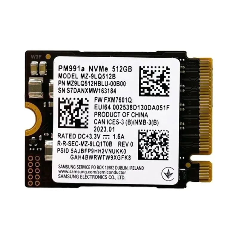 Expand Your Storage PM991 512GB 2230 Nvme M.2 SSD Upgrades Your Laptop or PC for Increased Capacity 512GB Replacement Dropship
Expand Your Storage PM991 512GB 2230 Nvme M.2 SSD Upgrades Your Laptop or PC for Increased Capacity 512GB Replacement Dropship
