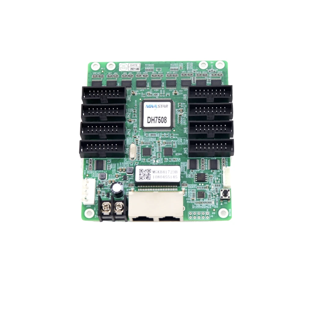 Novastar DH7508 Receiving Card For LED Screen Video Wall Rental LED Display Fixed Installations HUB75 Ports
Novastar DH7508 Receiving Card For LED Screen Video Wall Rental LED Display Fixed Installations HUB75 Ports