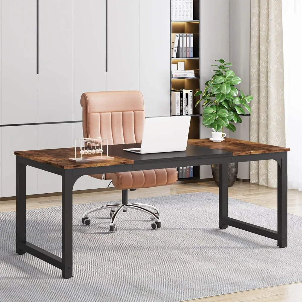 Modern Computer Desk, 63 x 31.5 inch Large Office Desk Computer Table Study Writing Desk Workstation for Home Office
Modern Computer Desk, 63 x 31.5 inch Large Office Desk Computer Table Study Writing Desk Workstation for Home Office