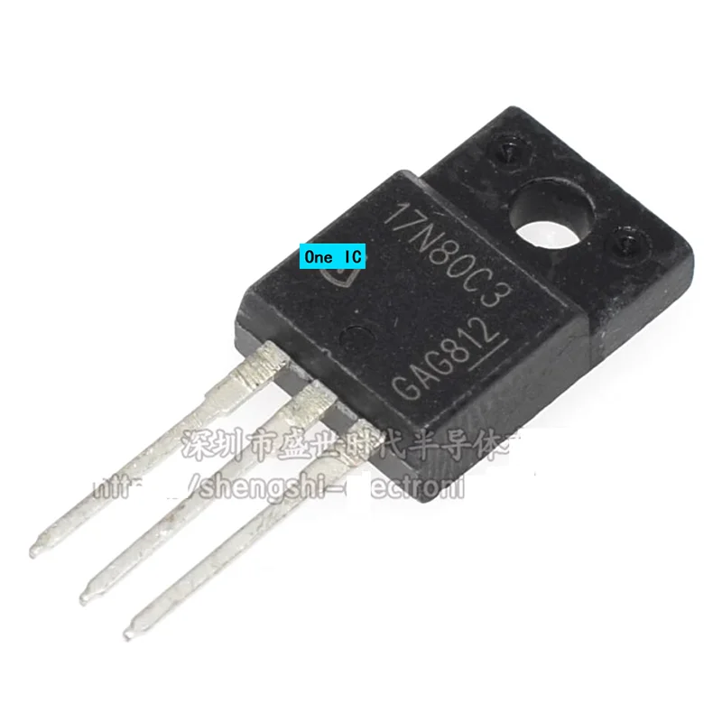 

2pcs 100% Original SPA17N80C3 17N80C3 TO-220F Brand New Genuine Ic