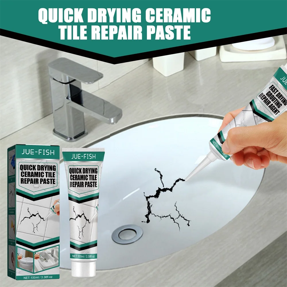 100ml Floor Tile Repair Cream Bathtub marble toilet Repair tool Universal Ceramic Crack Paste Waterproof Adhesive Set
100ml Floor Tile Repair Cream Bathtub marble toilet Repair tool Universal Ceramic Crack Paste Waterproof Adhesive Set