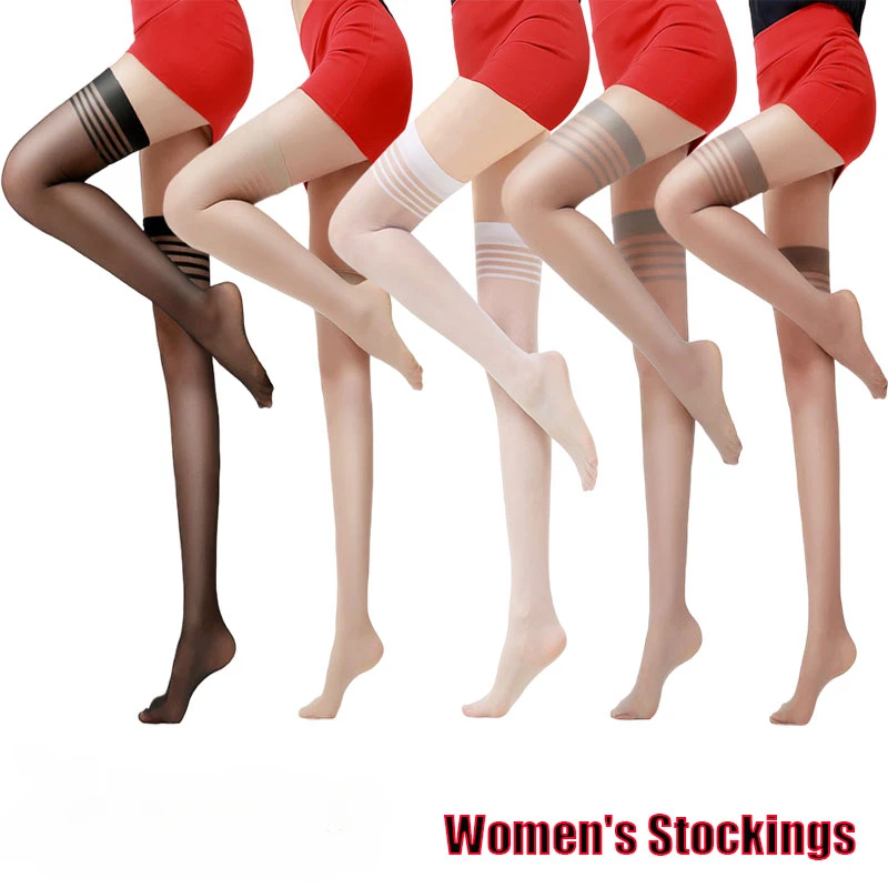 1Pairs Ultra Thin Thigh High Women Socks Sexy Breathable Striped Over The Knee Stock High Quality Women's Stockings & Hosiery
1Pairs Ultra Thin Thigh High Women Socks Sexy Breathable Striped Over The Knee Stock High Quality Women's Stockings & Hosiery