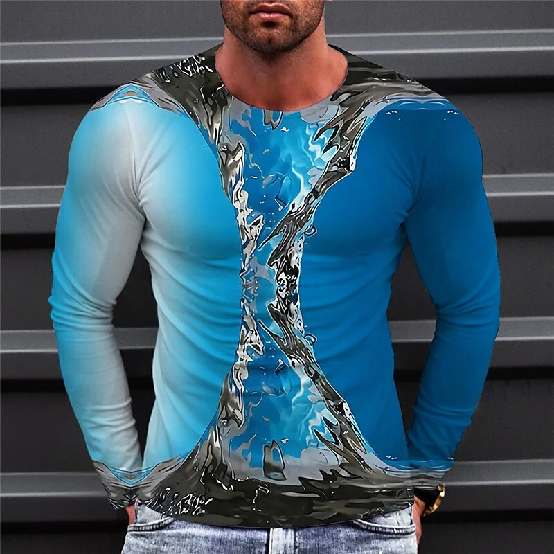 2023 Men'S Long Sleeve T-Shirts Harajuku 3d Print Graphic Men Oversized Clothing Fashion Street Tees Shirt Casual O Collar Tops 
2023 Men'S Long Sleeve T-Shirts Harajuku 3d Print Graphic Men Oversized Clothing Fashion Street Tees Shirt Casual O Collar Tops