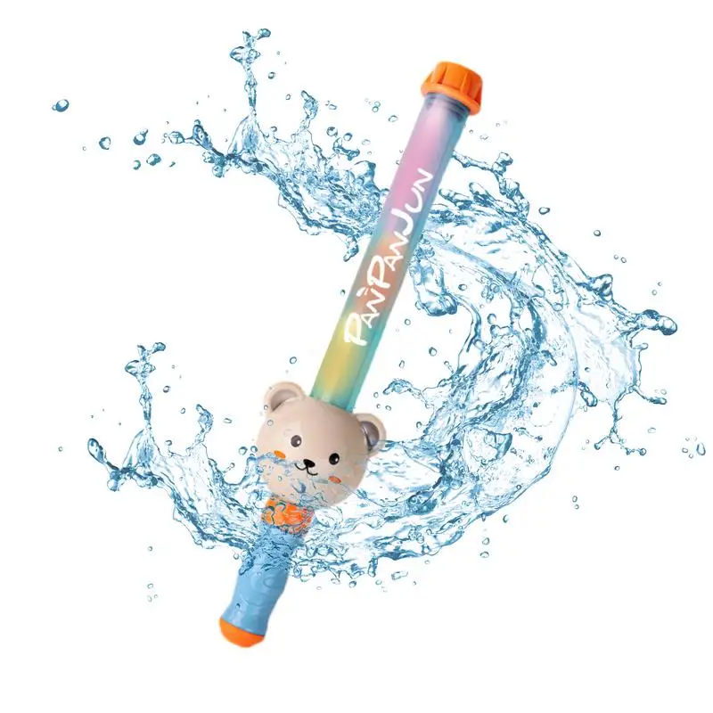 

Детские игрушки для воды на открытом воздухе, милые многоразовые игрушки-брызгалки для бассейна с подсветкой, прочные игрушки для бассейна, инновационный выдвижной дизайн, вода