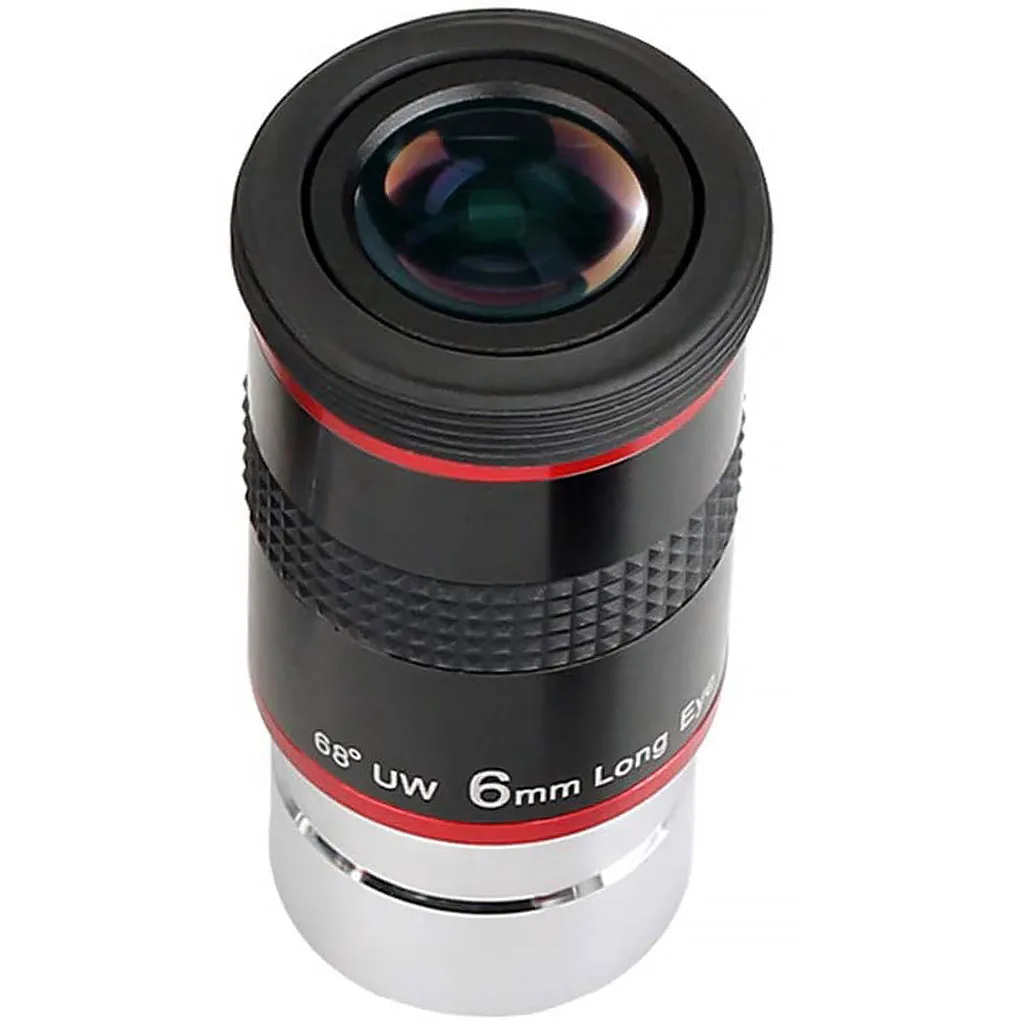 Astronomical Telescope Eyepiece 1 25 Inch 68 Degrees Wide Angle Monocular Eyepiece with Rubber Guard 20mm
Astronomical Telescope Eyepiece 1 25 Inch 68 Degrees Wide Angle Monocular Eyepiece with Rubber Guard 20mm
