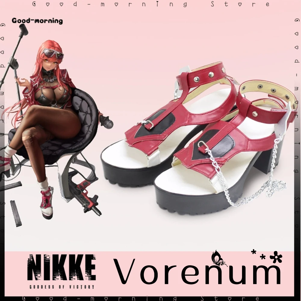 New Game NIKKE Vorenum Cosplay Shoes Halloween party Women Role Play Custom Made Shoes Vorenum 
New Game NIKKE Vorenum Cosplay Shoes Halloween party Women Role Play Custom Made Shoes Vorenum