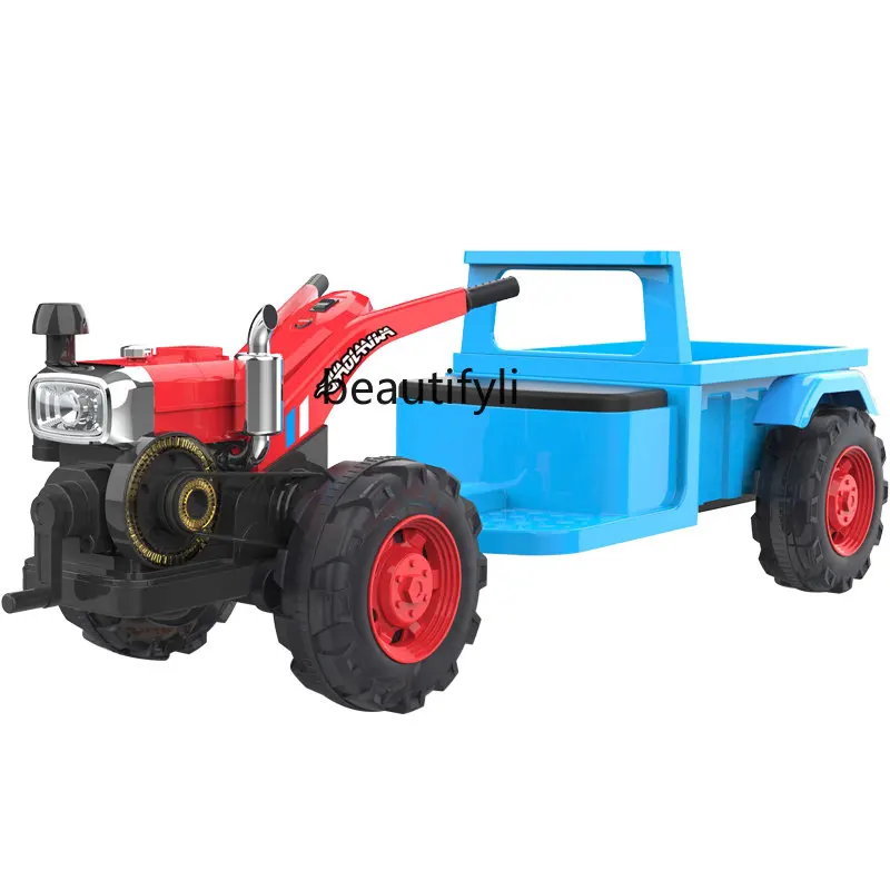 zqElectric Car Walking Tractor Toy Car Four-Wheel Can Sit with Bucket Truck Double Can Take People
zqElectric Car Walking Tractor Toy Car Four-Wheel Can Sit with Bucket Truck Double Can Take People