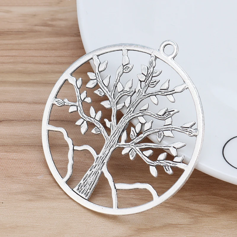 3 Pieces Antique Silver Color Hollow Open Tree Life Round Charms Pendants For DIY Necklace Jewellery Making Findings Accessories
3 Pieces Antique Silver Color Hollow Open Tree Life Round Charms Pendants For DIY Necklace Jewellery Making Findings Accessories