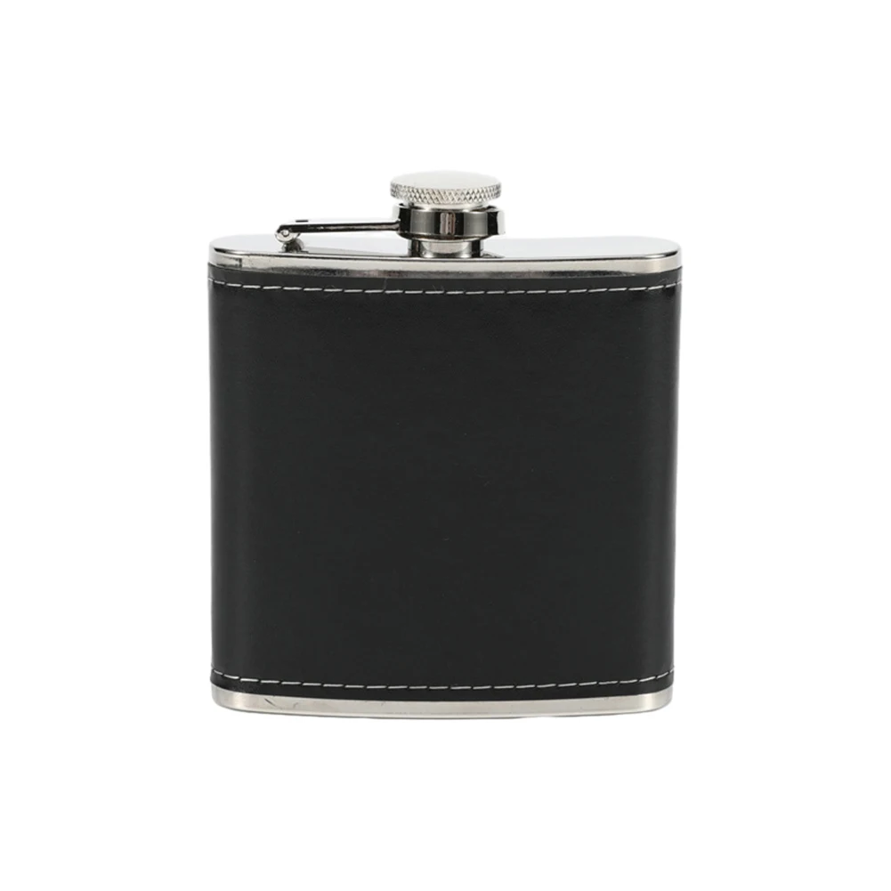 1pc 6/7/8/9Oz Hip Flask Stainless Steel Whiskey Flask Wine Bottle With Black Leather Hip Flasks Drinkware Bar Tools Accessories
1pc 6/7/8/9Oz Hip Flask Stainless Steel Whiskey Flask Wine Bottle With Black Leather Hip Flasks Drinkware Bar Tools Accessories