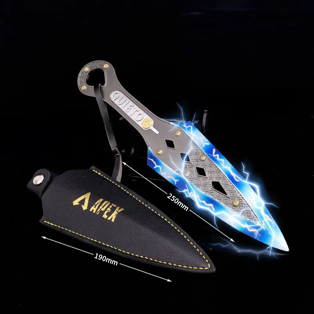 Apex Legends реликвия Wraith Kunai обновление 25 см игровой периферический металлический нож неограненное лезвие Меч Модель оружия подарки игрушки для мальчиков
Apex Legends реликвия Wraith Kunai обновление 25 см игровой периферический металлический нож неограненное лезвие Меч Модель оружия подарки игрушки для мальчиков