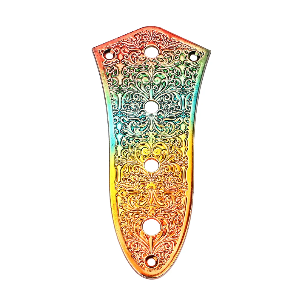 GE101E Hole Jazz Bass Control Plate Zinc Alloy For Jazz Bass Guitar (Black & Rainbow Type)
GE101E Hole Jazz Bass Control Plate Zinc Alloy For Jazz Bass Guitar (Black & Rainbow Type)