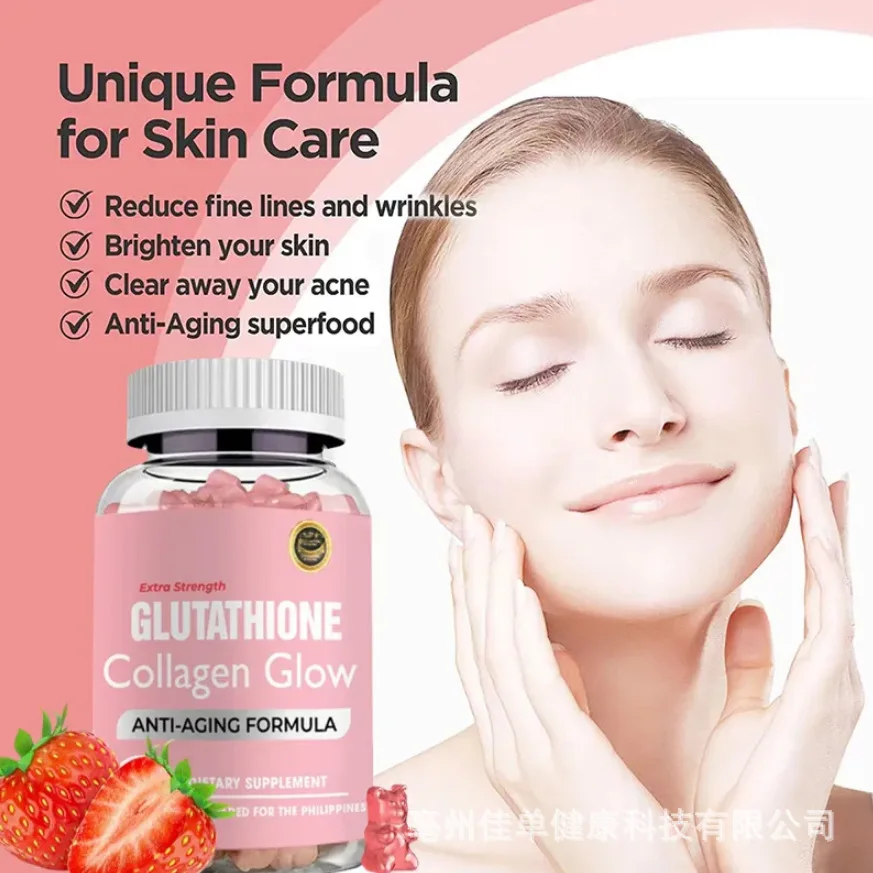 

Glutathione collagen luminous anti-aging whitening soft candy Supplementing collagen to whiten skin and resist skin aging