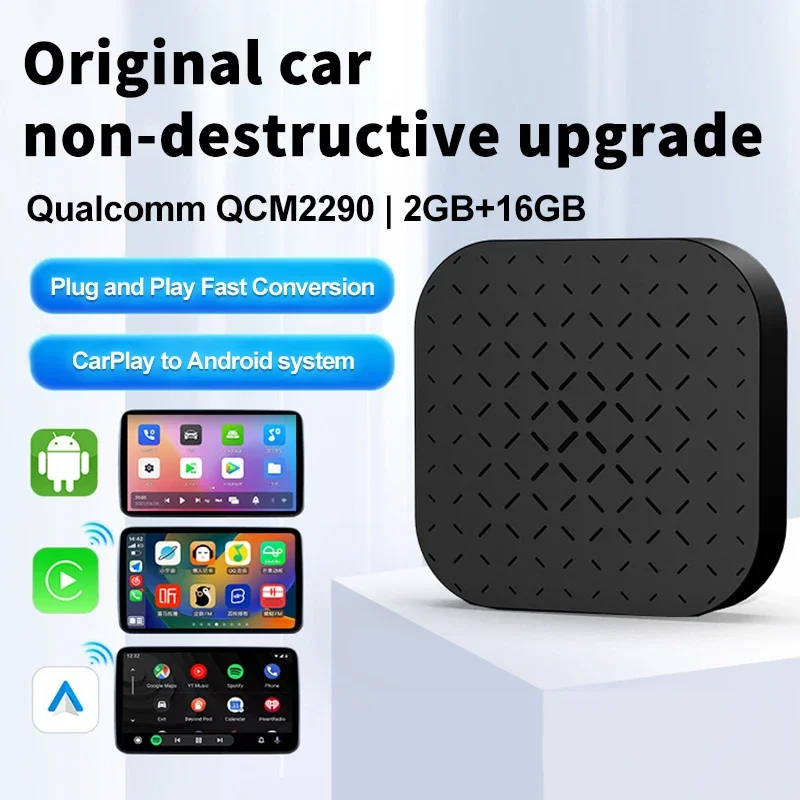 Universal Car Radio Video Player Wireless For Apple CarPlay Android Car Touch Screen for Play USB Connection Auto Car Adapter
Universal Car Radio Video Player Wireless For Apple CarPlay Android Car Touch Screen for Play USB Connection Auto Car Adapter