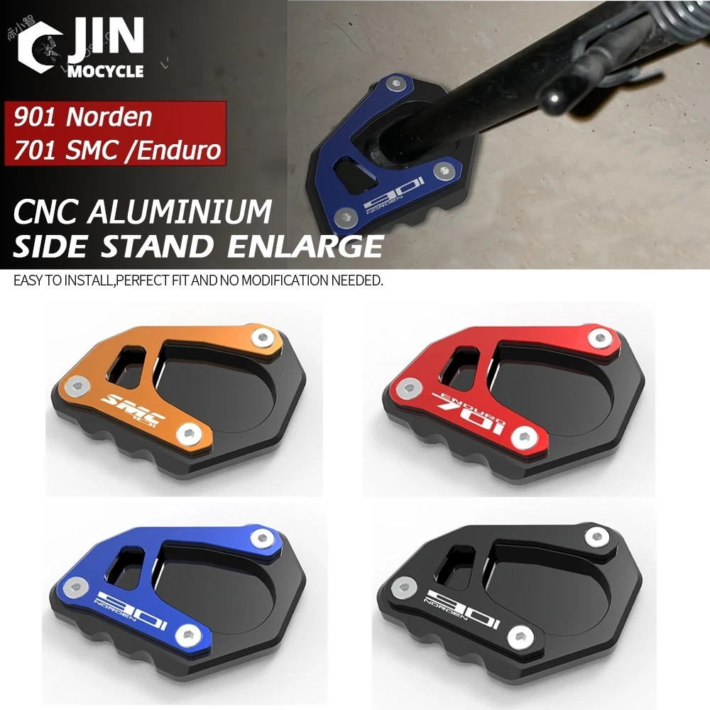 

FOR Husqvarna 701 Enduro / SMC 701Enduro 2019-2023 901 Norden 2021-2023 Motorcycle Kickstand Extender Foot Side Stand Extension