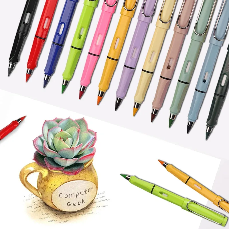 Creative New 24Pcs/Set Colorful Eternal Pencils No Ink Magic Pencil Students Painting Graffiti School Kawaii Stationery Supplies
Creative New 24Pcs/Set Colorful Eternal Pencils No Ink Magic Pencil Students Painting Graffiti School Kawaii Stationery Supplies