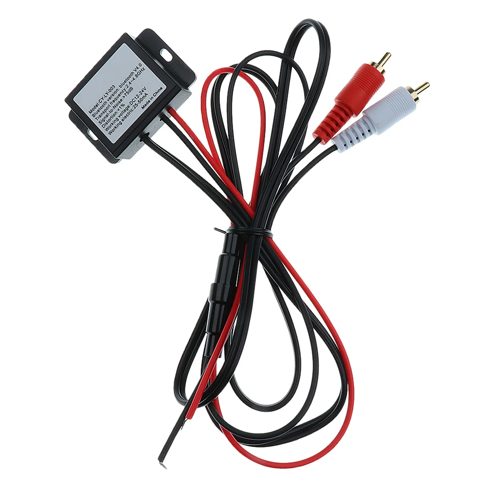 

1 PC Car Bluetooth V4.0 DC12-24V Car Aux Adapter BT Music Receiver Module Kit 2 RCA Input Universal Car Auto Accessories