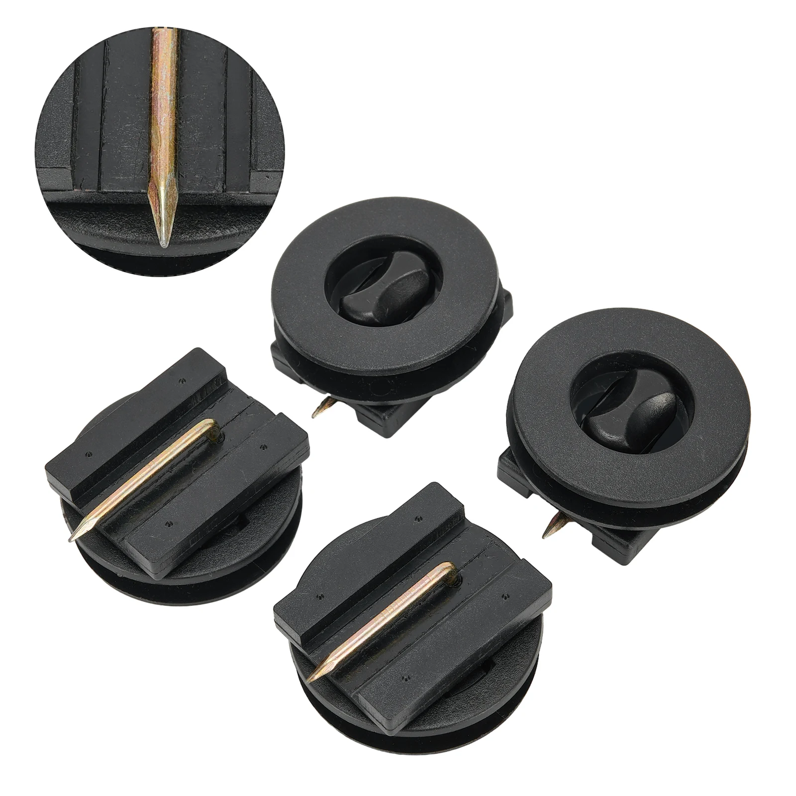 Holders Clips Easy To Install Tool Universal 4 Pcs Clamps Accessories Black Grips Vintage Car&Truck Parts Durable
Holders Clips Easy To Install Tool Universal 4 Pcs Clamps Accessories Black Grips Vintage Car&Truck Parts Durable