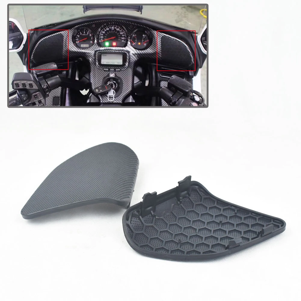 1 Side/pair Front Horn Mesh Cover ABS Black Audio Mesh Cover Speaker Cover For Honda GL1800 2001-2005 Front Speaker Cover
1 Side/pair Front Horn Mesh Cover ABS Black Audio Mesh Cover Speaker Cover For Honda GL1800 2001-2005 Front Speaker Cover